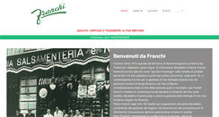 Desktop Screenshot of franchi.it