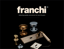 Tablet Screenshot of franchi.co.uk