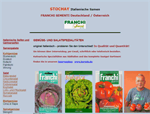 Tablet Screenshot of franchi.de